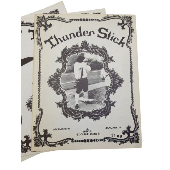 Thunder Stick Vintage Magazine Collection Set of 5 Dec 73-Jan 74 Rare - Picture 2 of 16